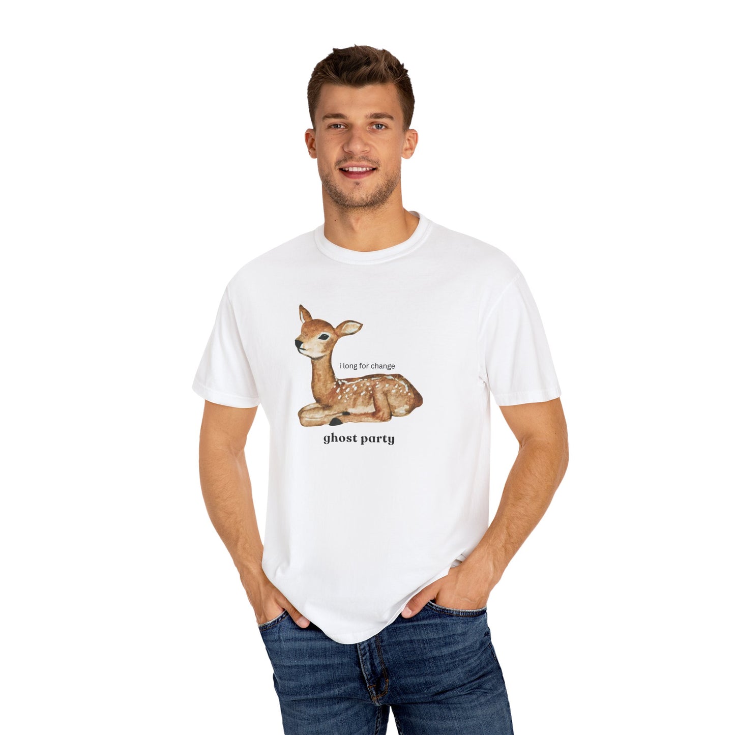 I long for change deer tee