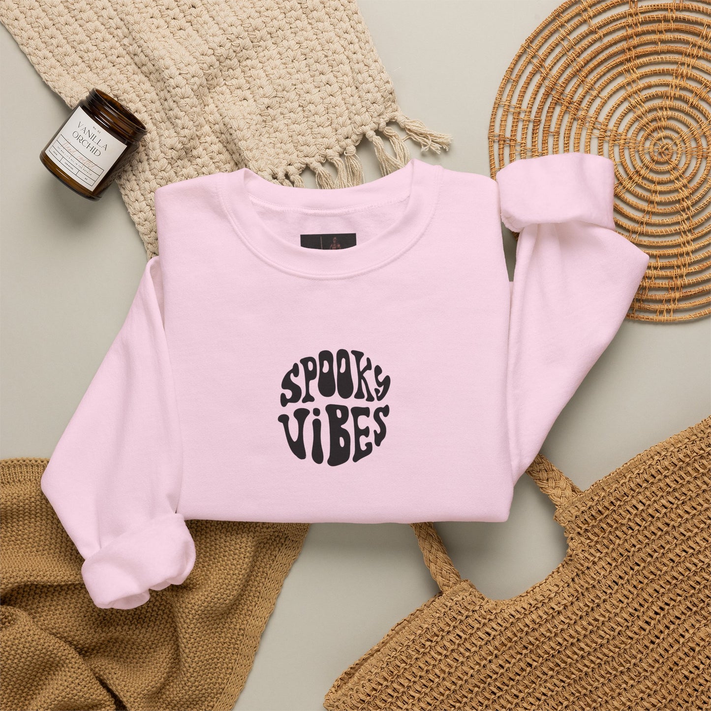 Friday Knights - Spooky Vibes Crewneck Sweatshirt