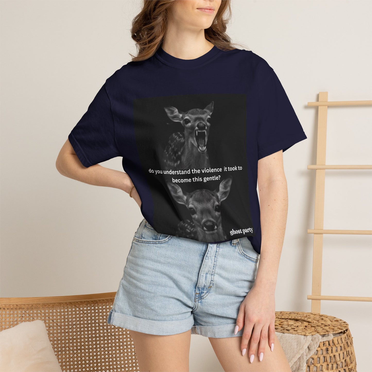 “do you understand the violence it took to become this gentle" Graphic T‑Shirt