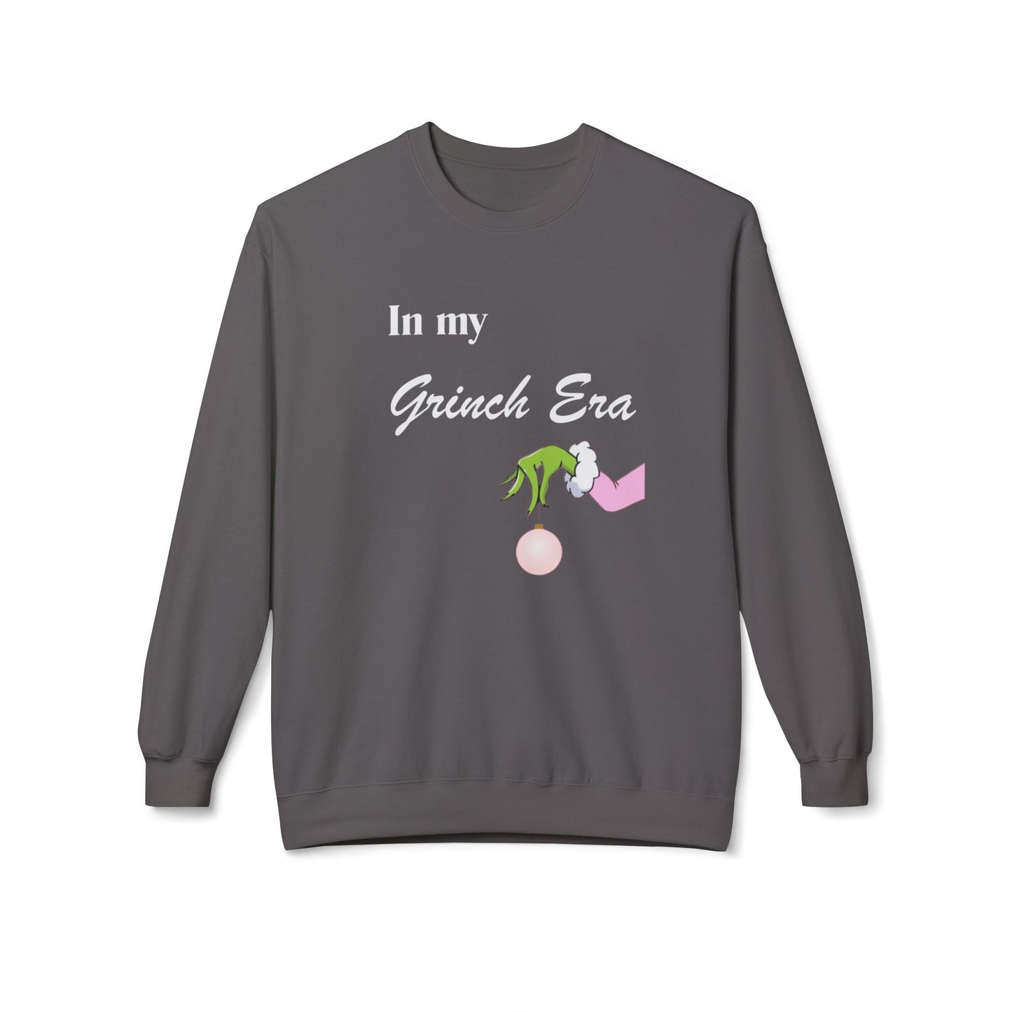 Friday Knights -  in my Grinch Era Crewneck fleece Sweatshirt
