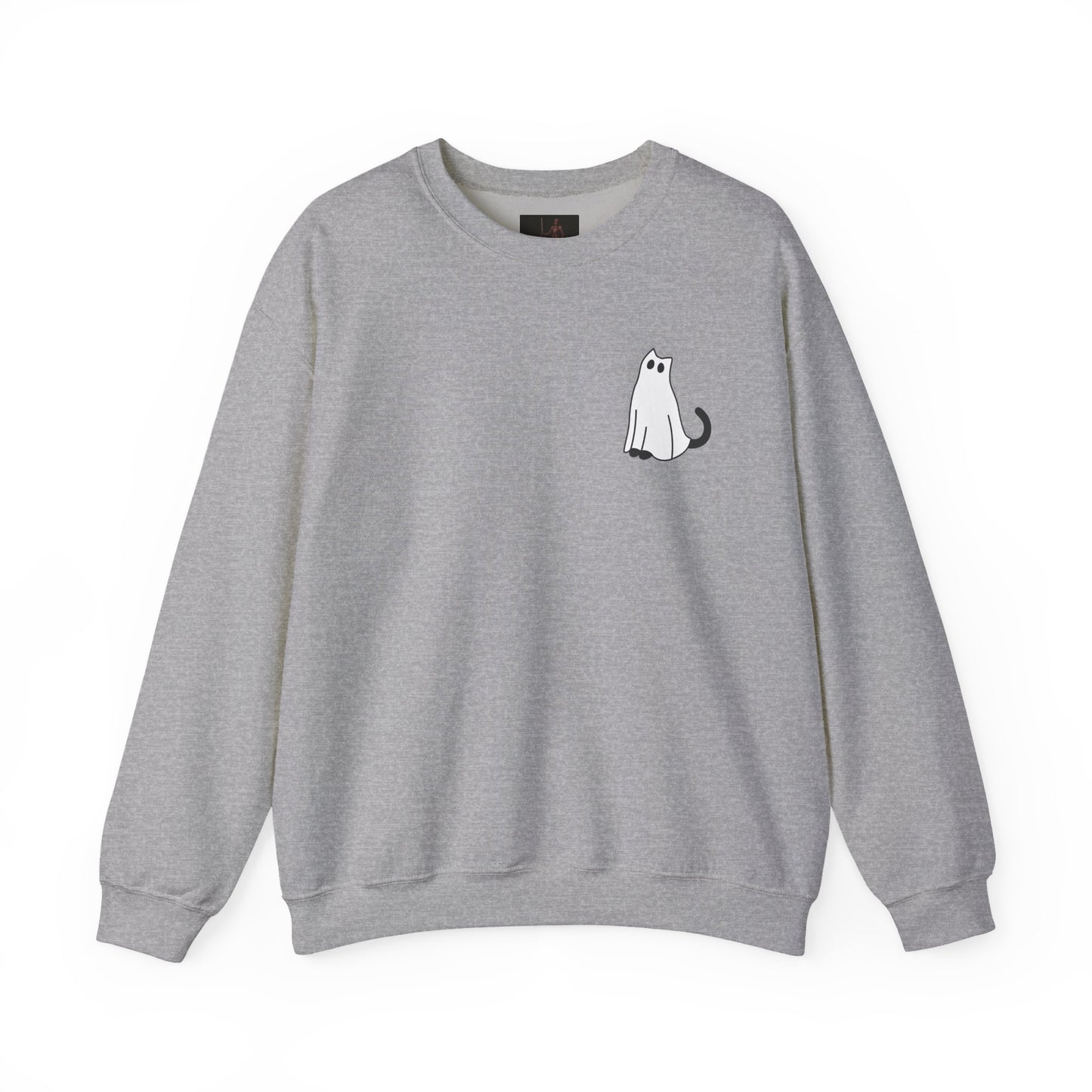Friday Knights - Ghost Cat Crewneck Sweatshirt