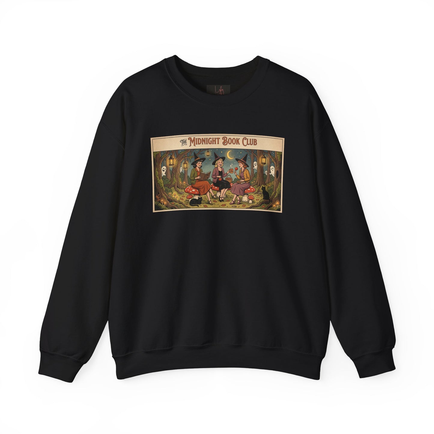 Friday Knights - Midnight Book Club Crewneck Sweatshirt