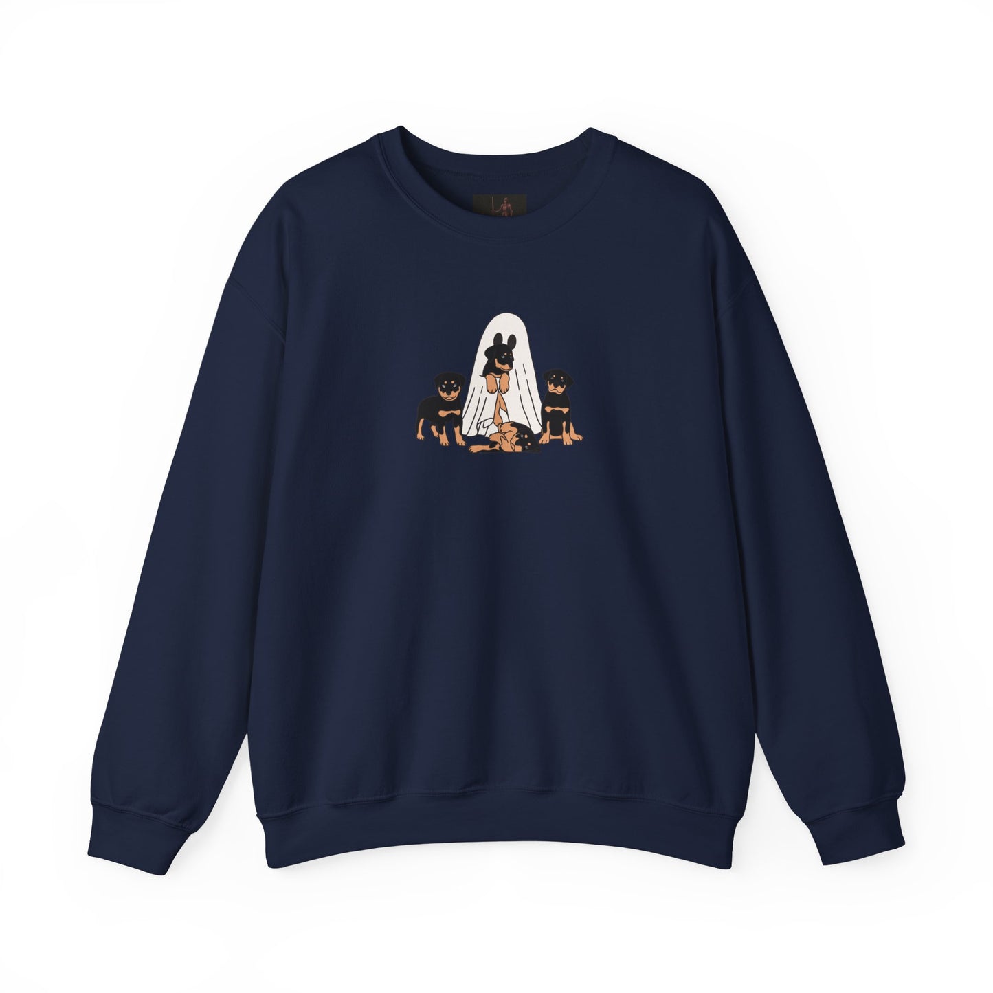 Friday Knights - Rottie ghost Crewneck Sweatshirt