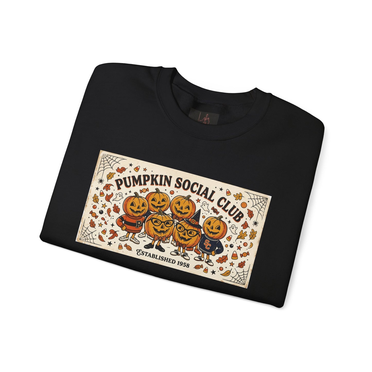 Friday Knights - Pumpkin Social Club Crewneck Sweatshirt