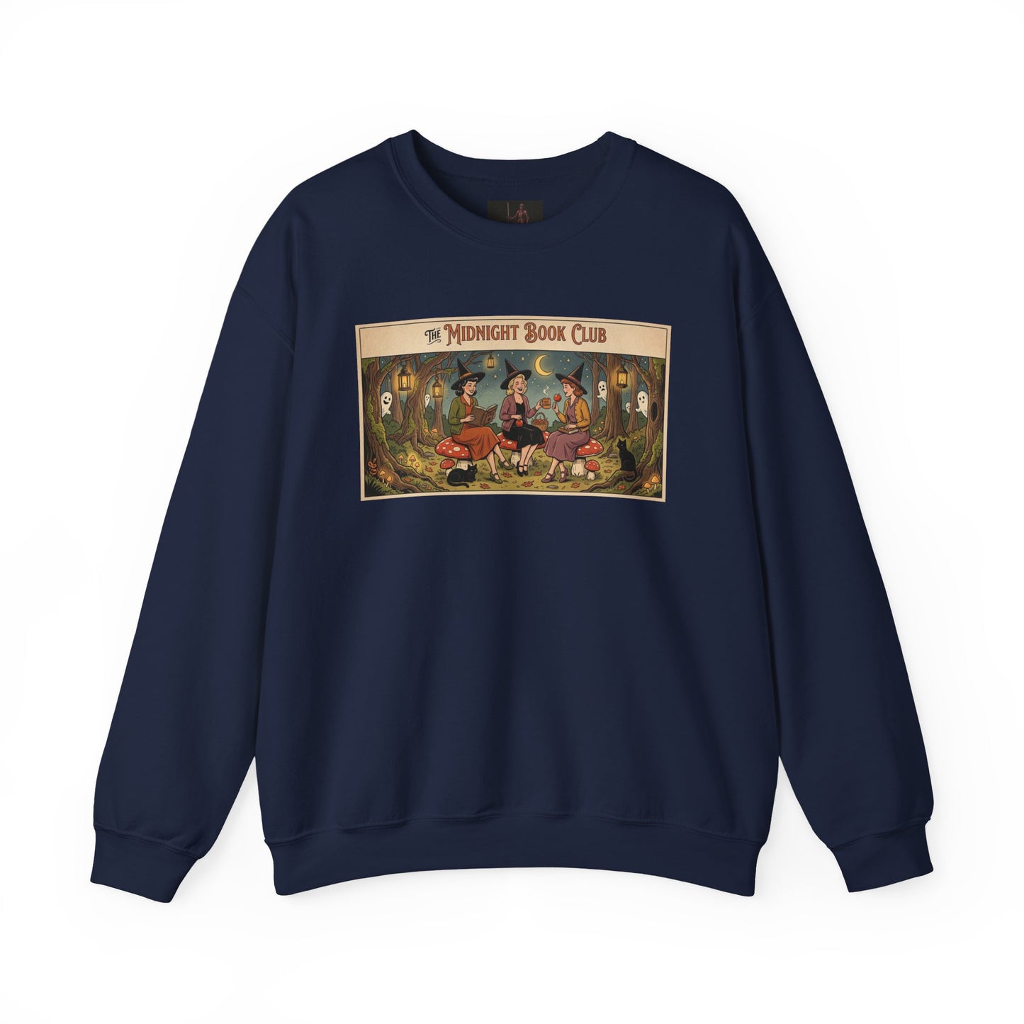 Friday Knights - Midnight Book Club Crewneck Sweatshirt