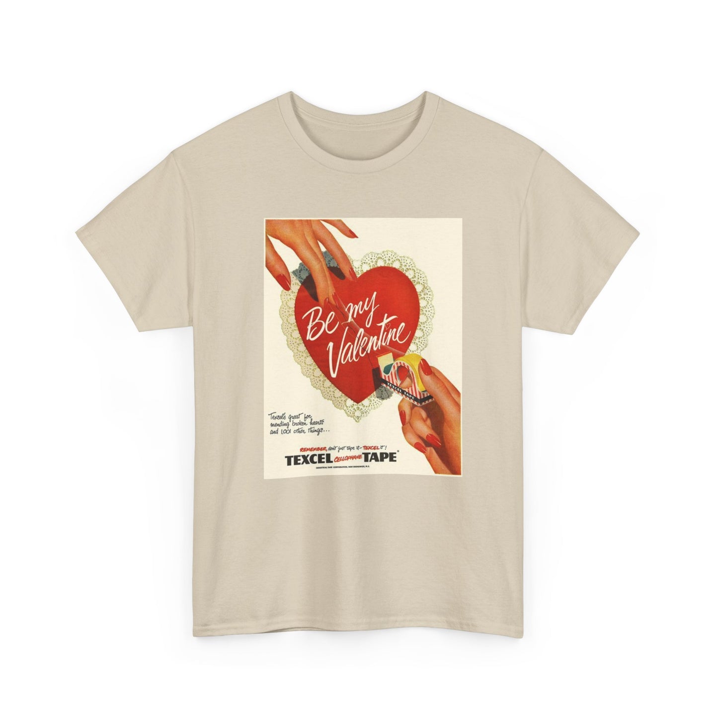Friday Knights - tape vintage valentines day tee