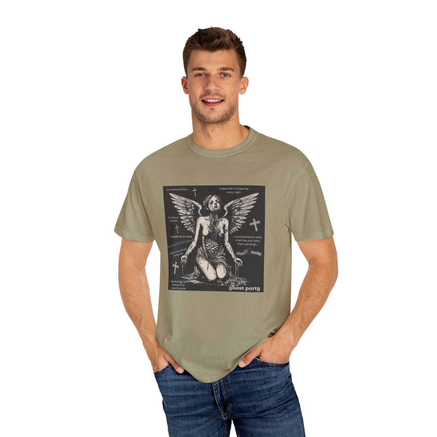 drowning angel tee