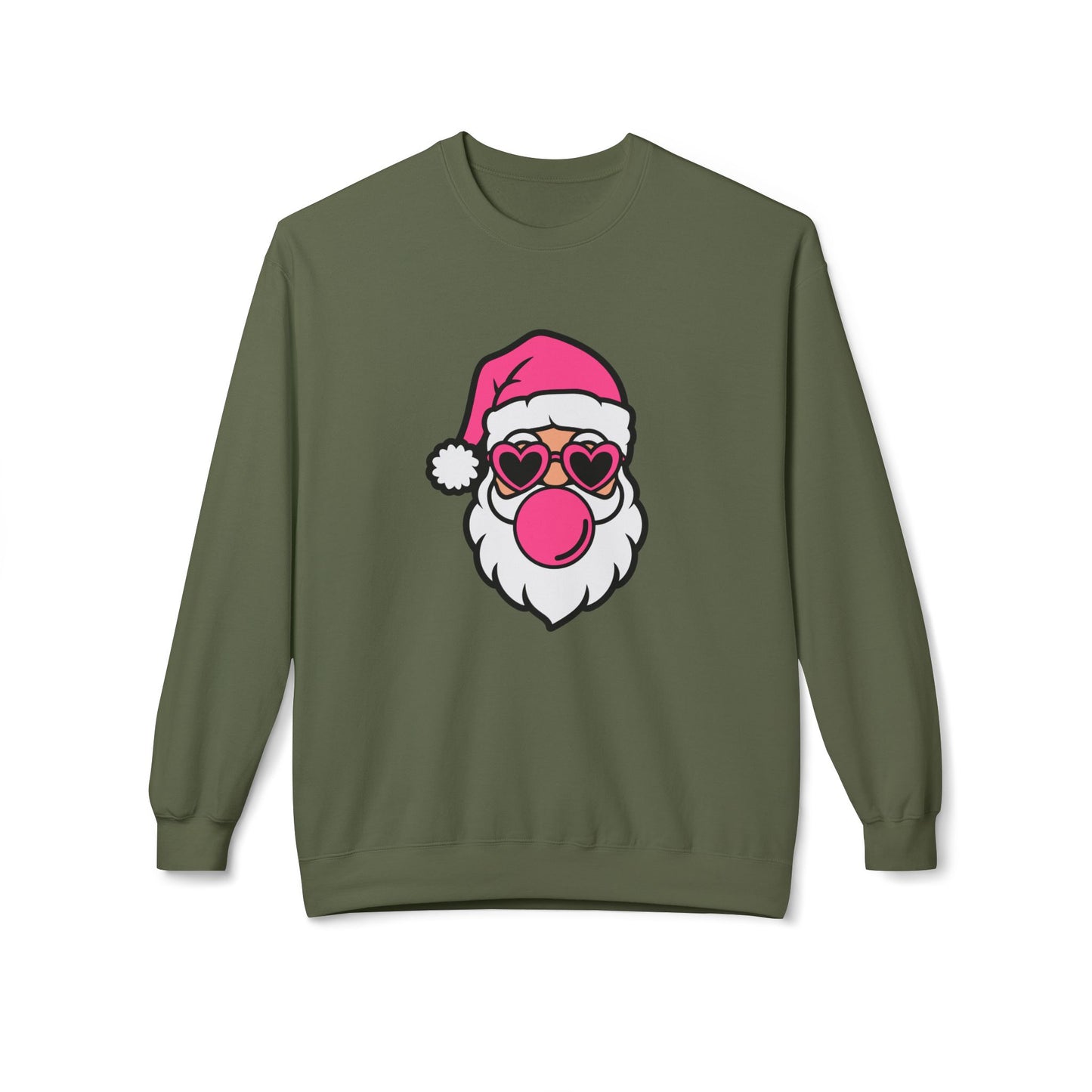 Pink Santa Bubblegum Sweatshirt