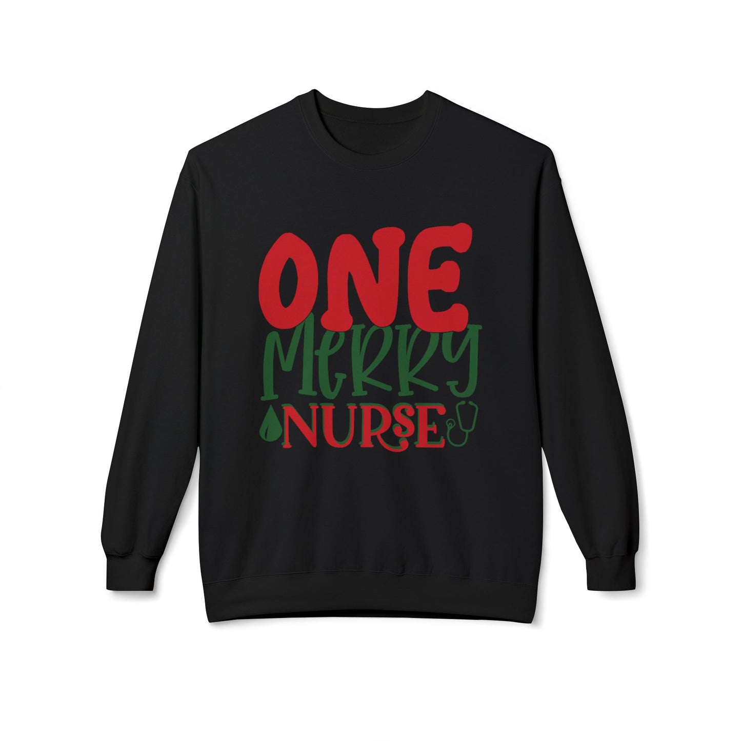 Friday Knights - One Merry Nurse FLEECE Sweatshirt