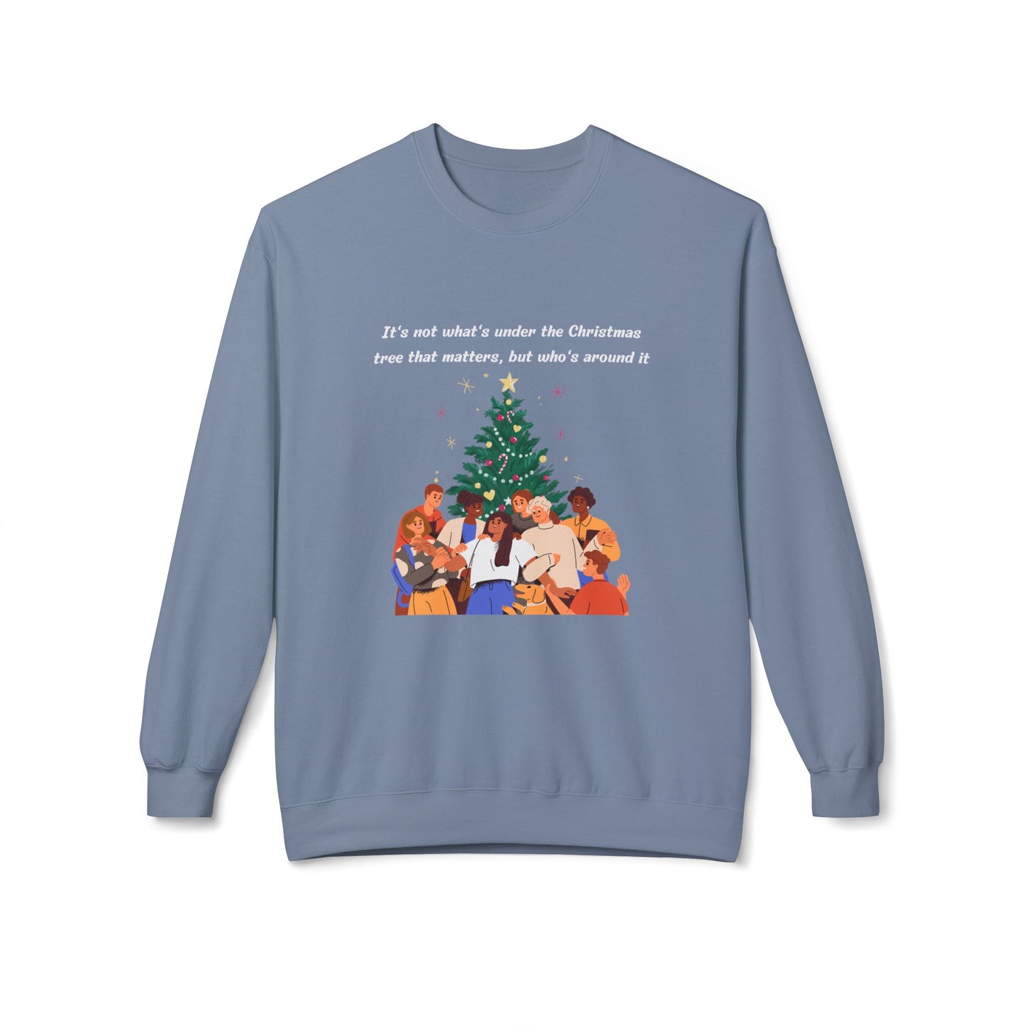 Friday Knights - Holiday Family Christmas Tree Sweatshirt