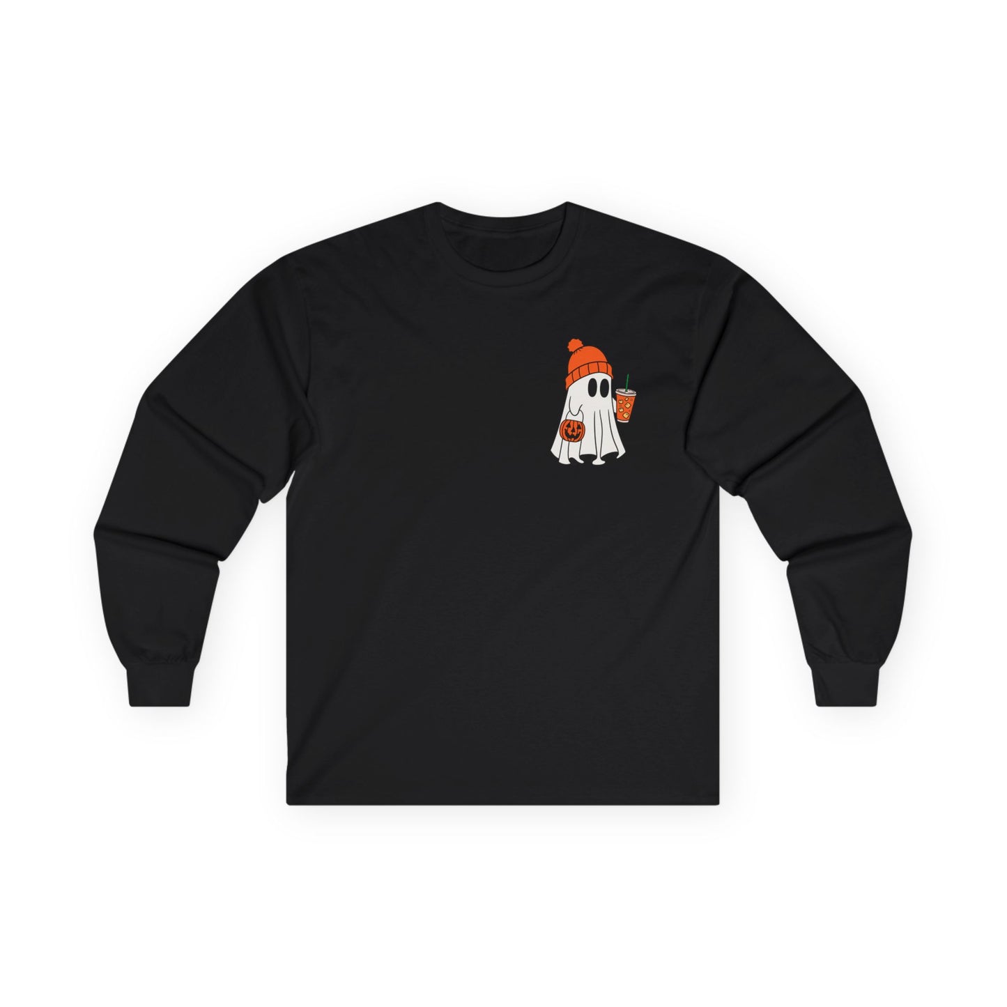 Ghostly iced coffee sweater