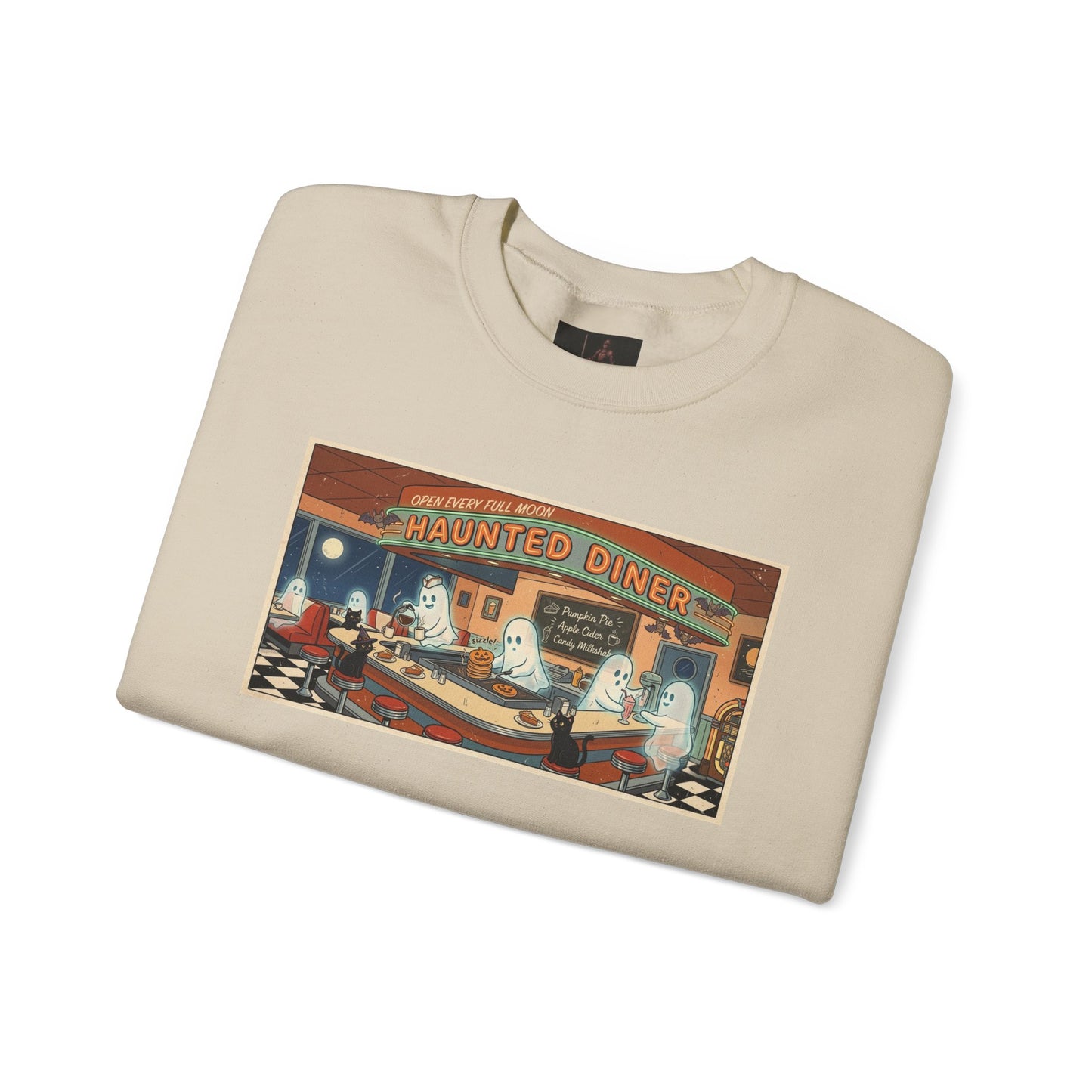 Friday Knights - Haunted Diner Crewneck Sweatshirt