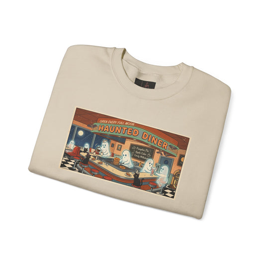 Friday Knights - Haunted Diner Crewneck Sweatshirt