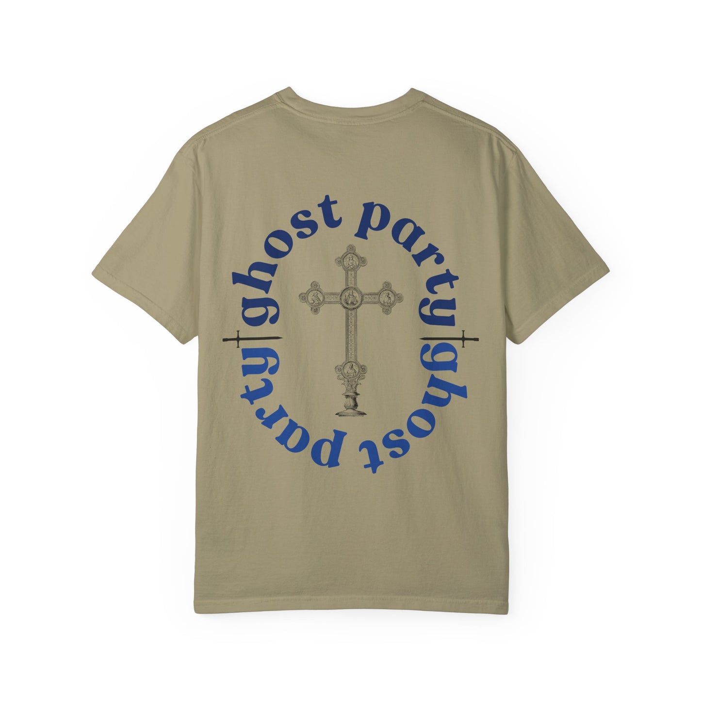 Ghost Party Blue Cross Back