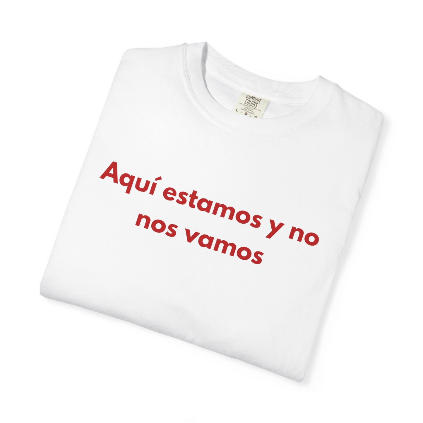 Aqui estamos y no nos vamos
