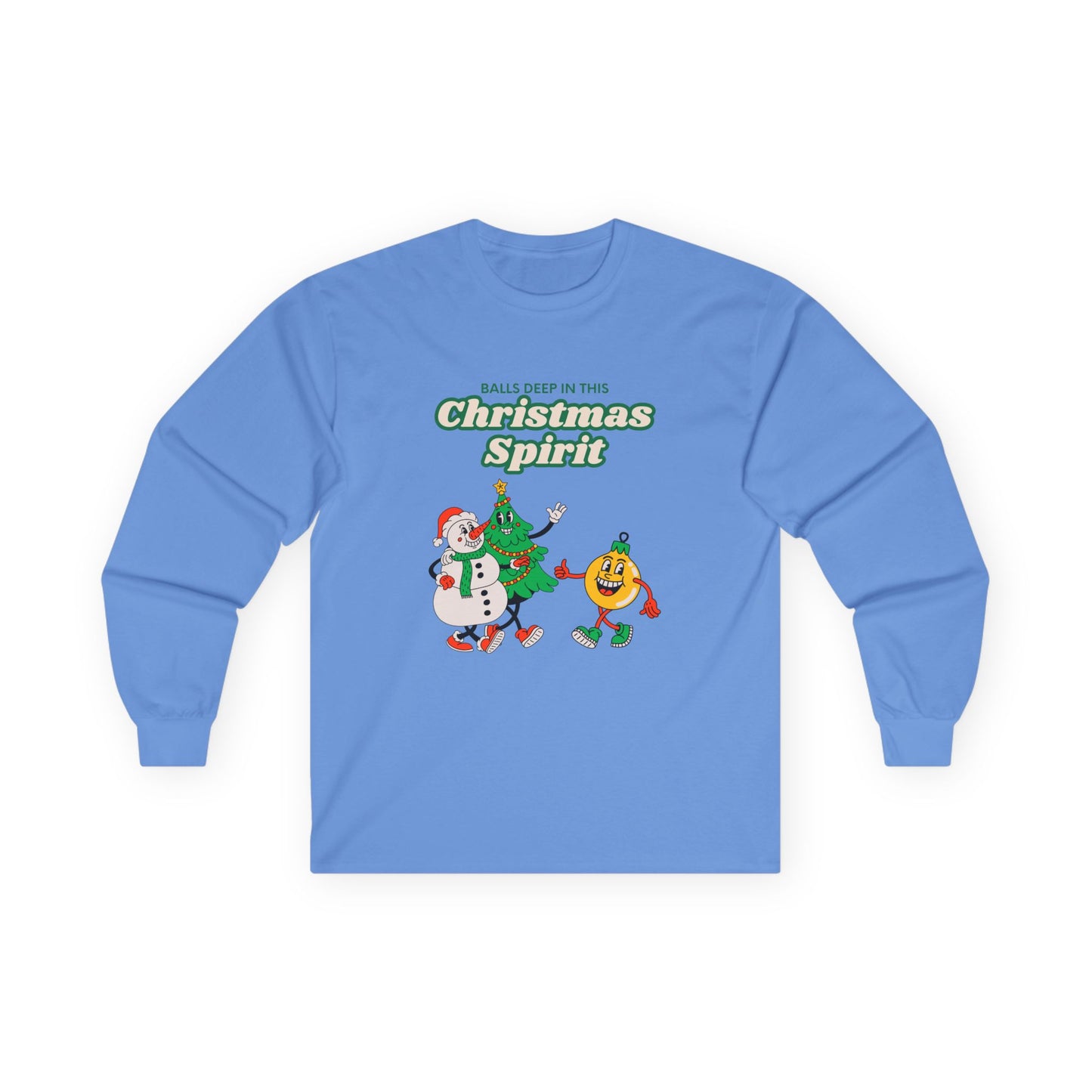 Friday Knights - Balls deep in the Christmas Spirit NONFLEECE sweater