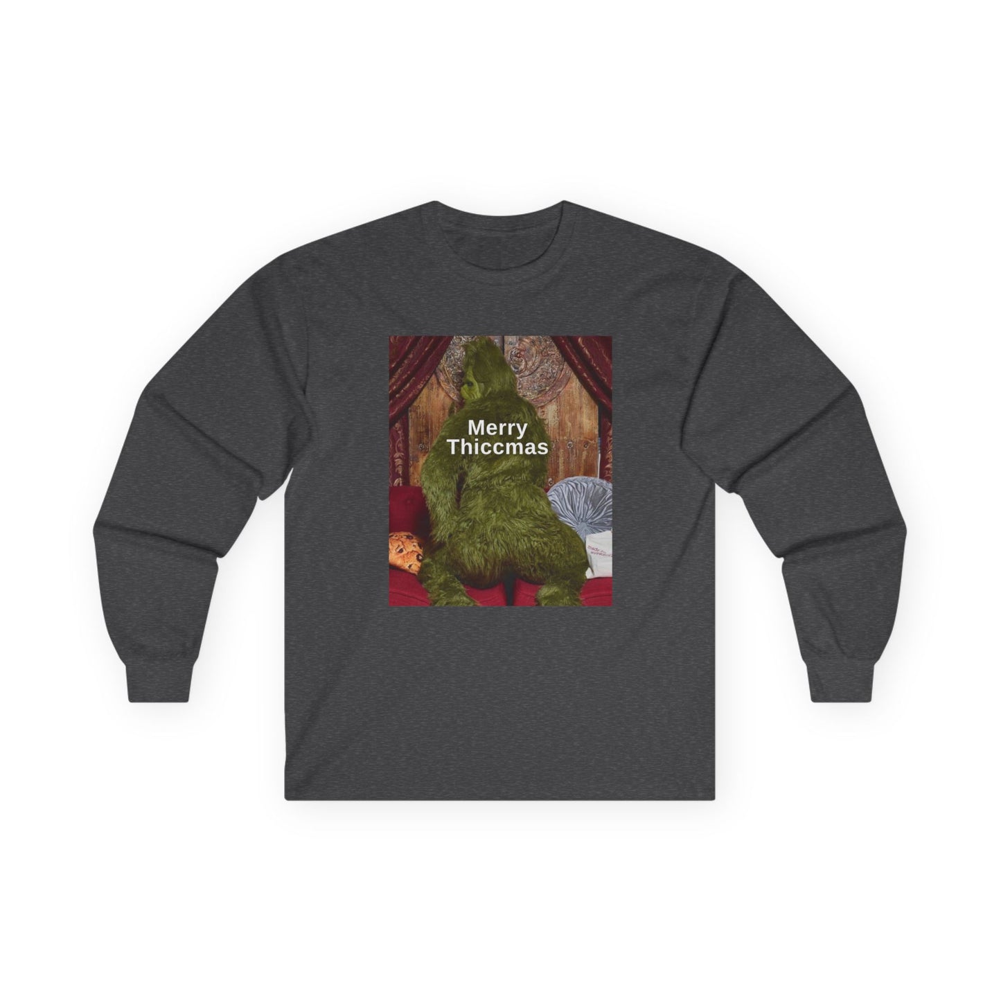 Friday Knights - Merry Thiccmas grinch NONFLEECE sweater