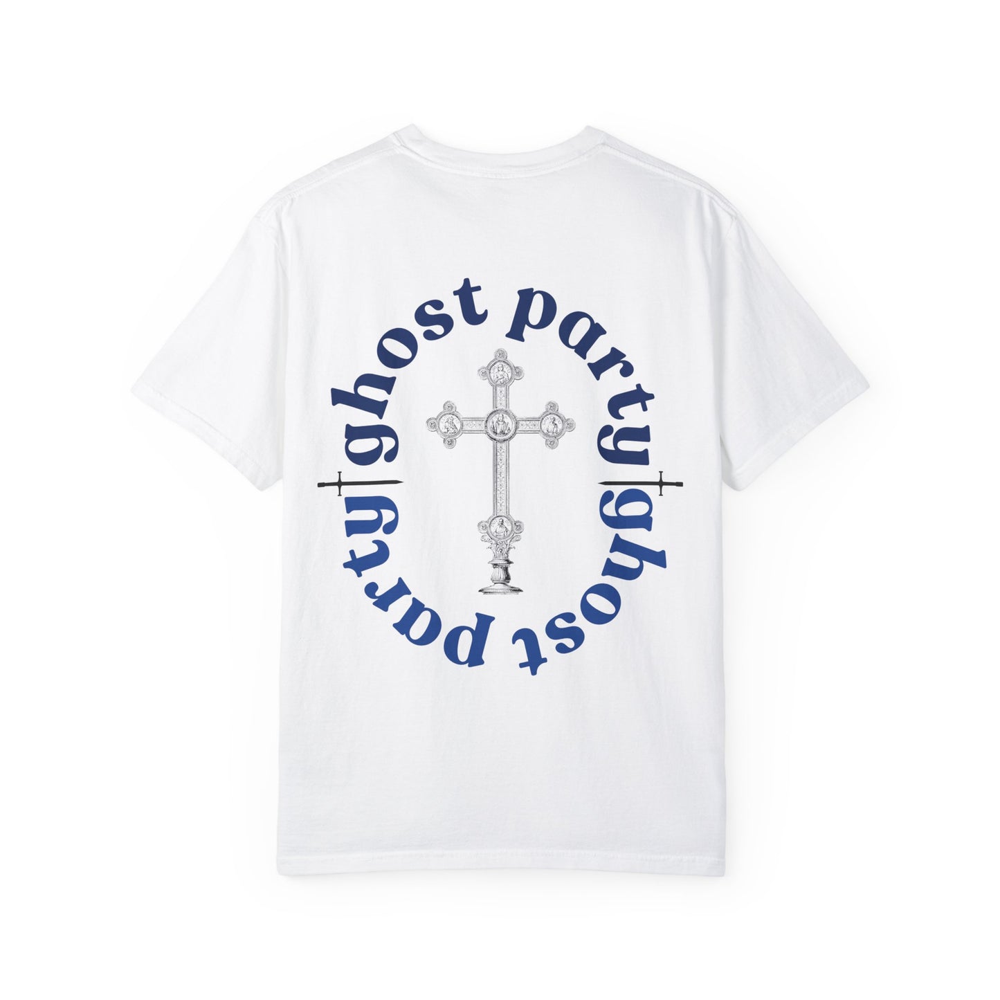 Ghost Party Blue Cross Back