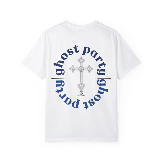 Ghost Party Blue Cross Back