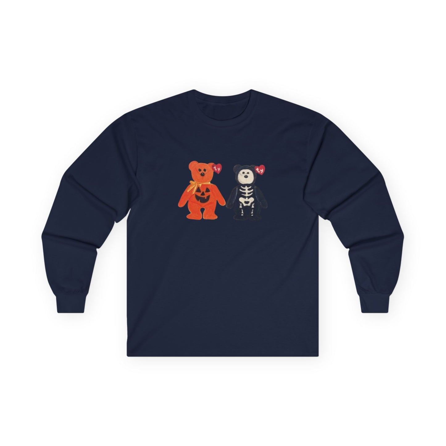 Halloween Bear Friends Long Sleeve Tee