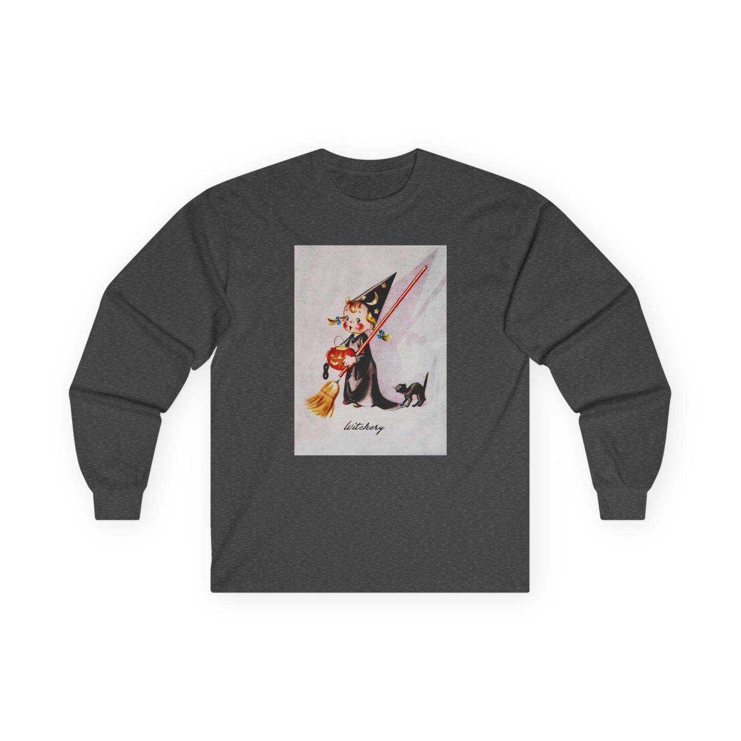 Witch and black cat sweater