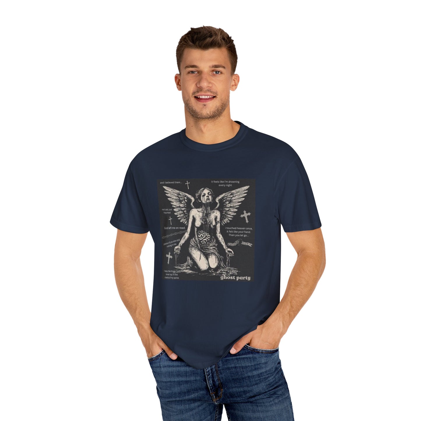 drowning angel tee