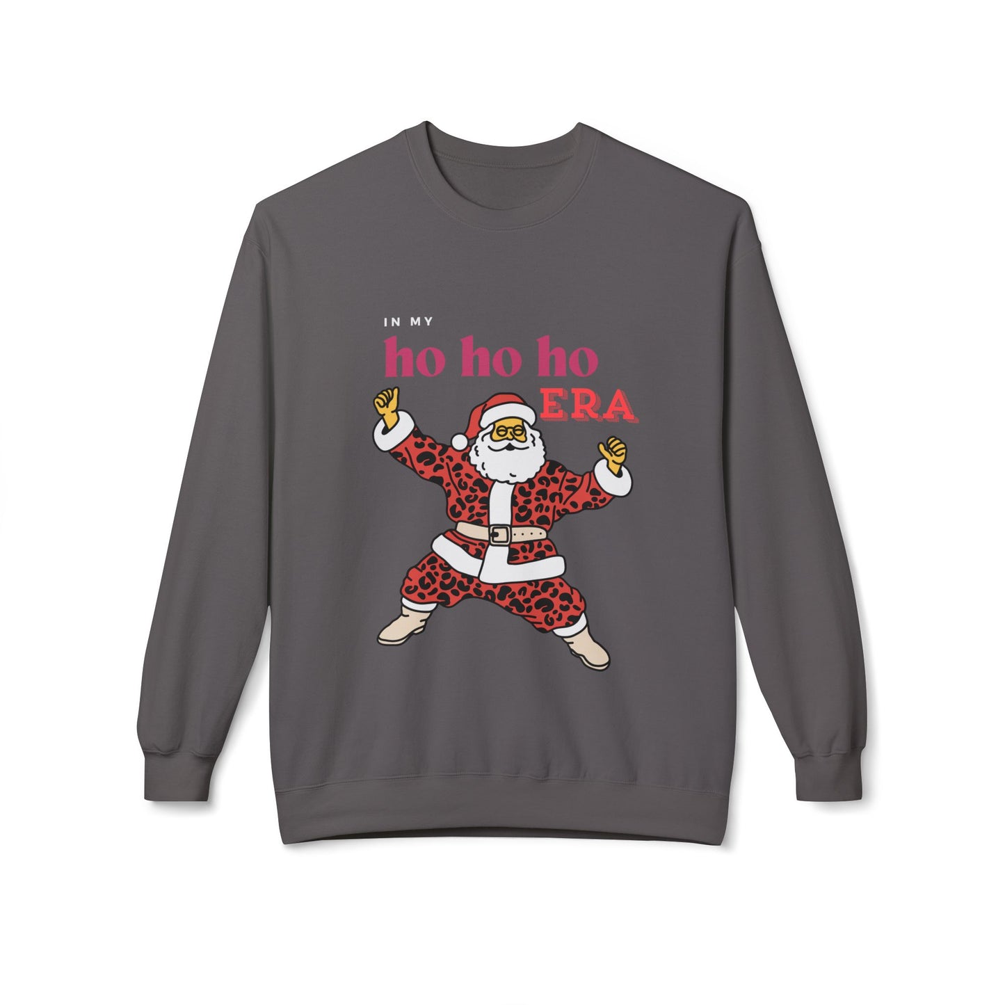 Friday Knights -  Santa in my ho ho ho era Fleece Crewneck Sweatshirt