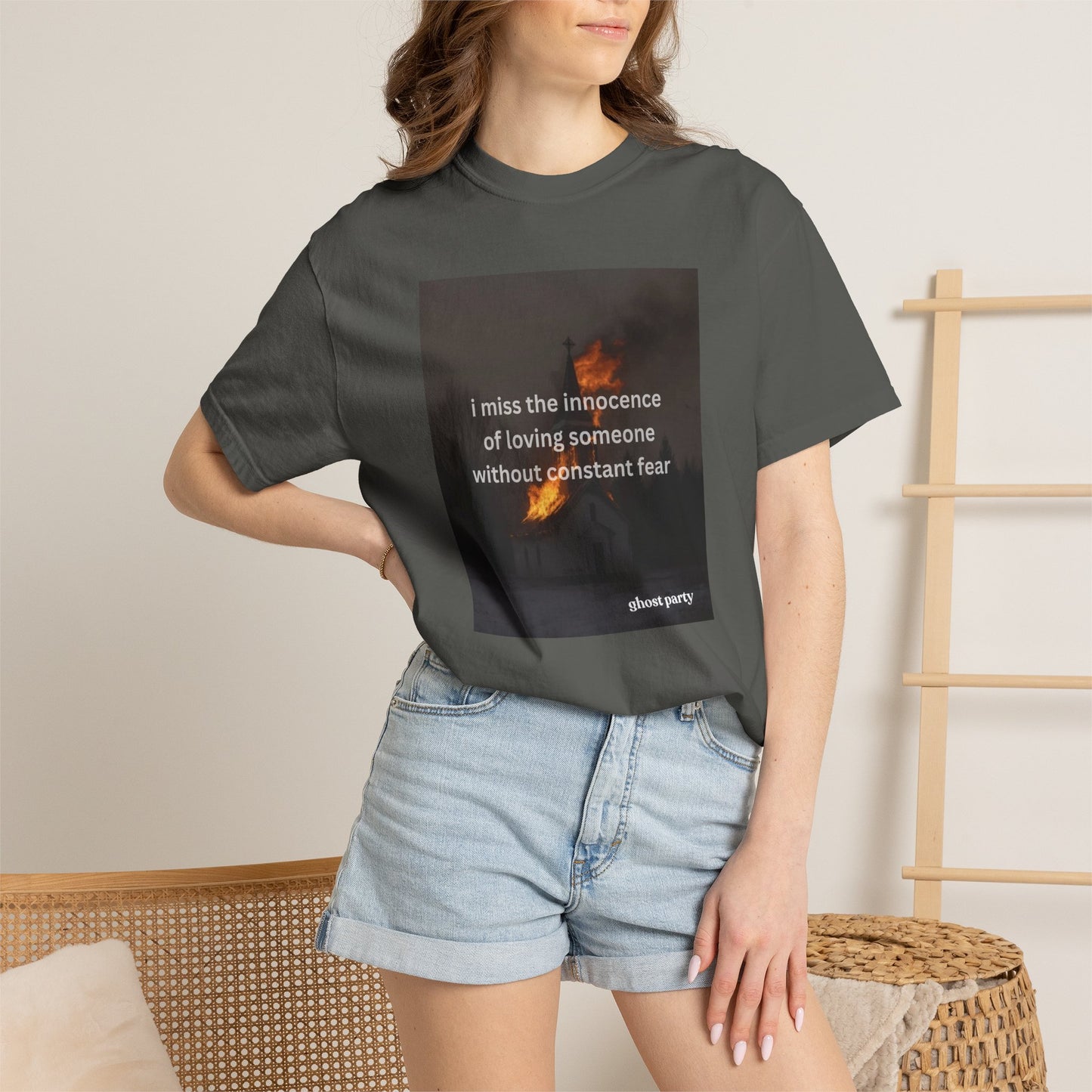 “I miss the innocence of loving someone without constant fear” Graphic Tee