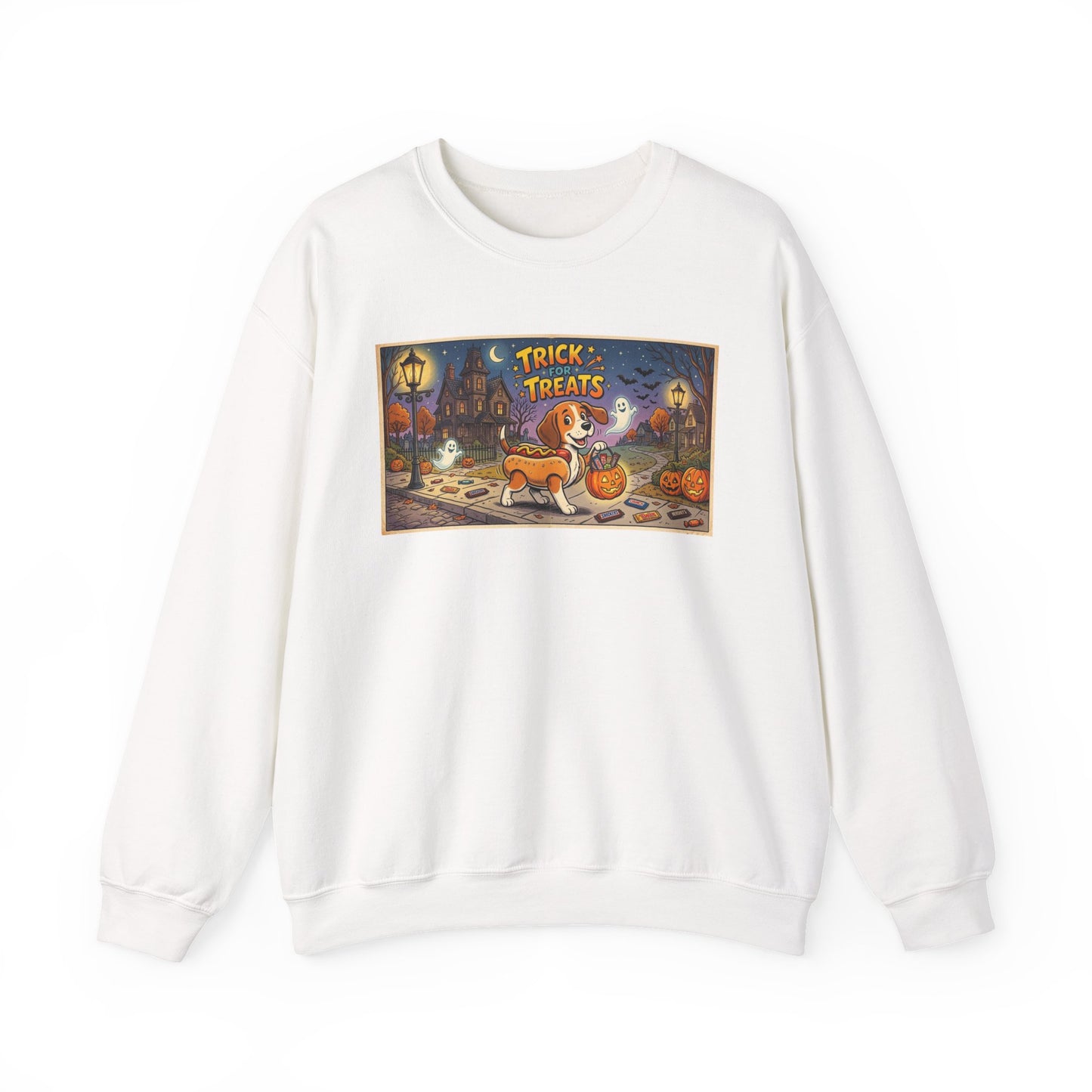 Friday Knights - Corgi 'Trick for Treats' Crewneck Sweatshirt
