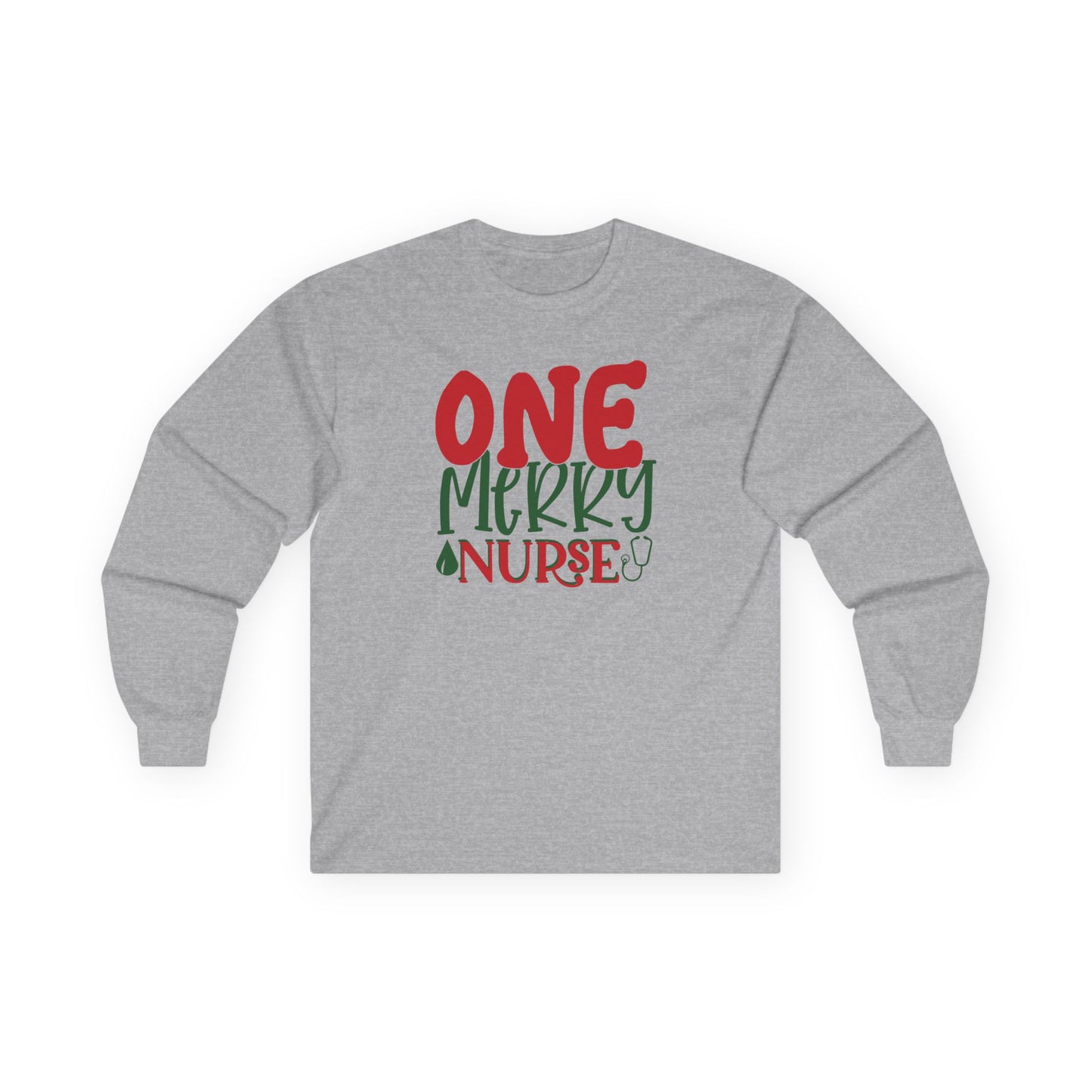 Friday Knights - One Merry Nurse Long Sleeve NON FLEECE