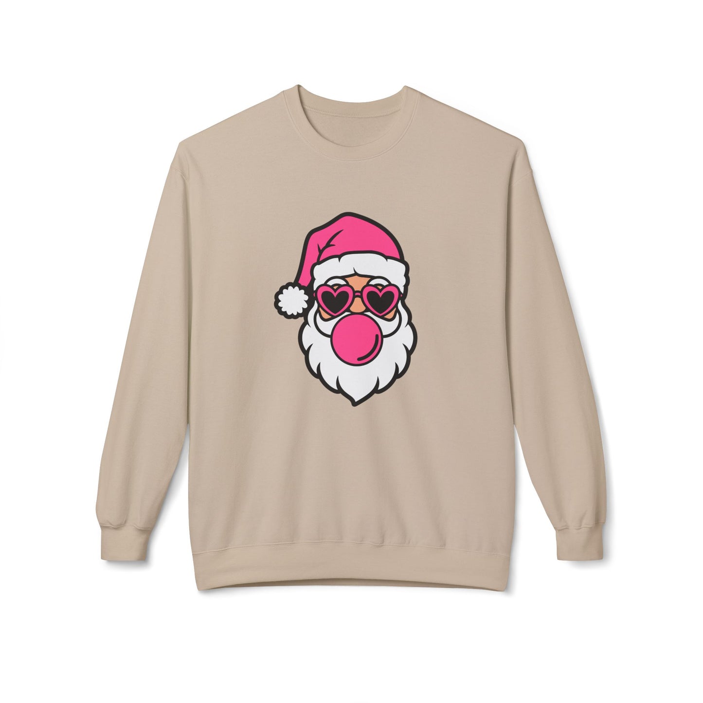 Pink Santa Bubblegum Sweatshirt