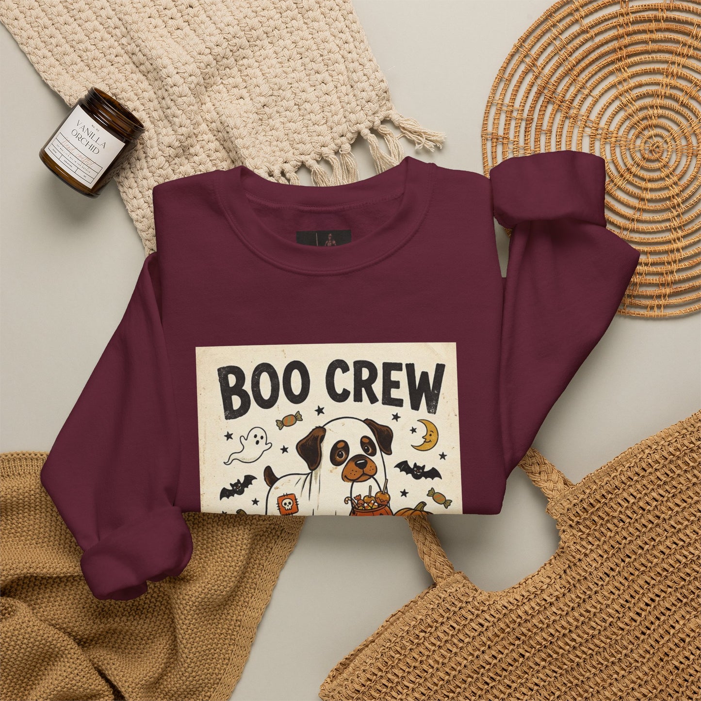 Friday Knights- Boo Crew Halloween Sweatshirt