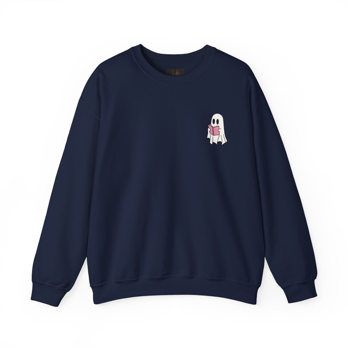 Friday Knights - Ghost Reading Crewneck Sweatshirt