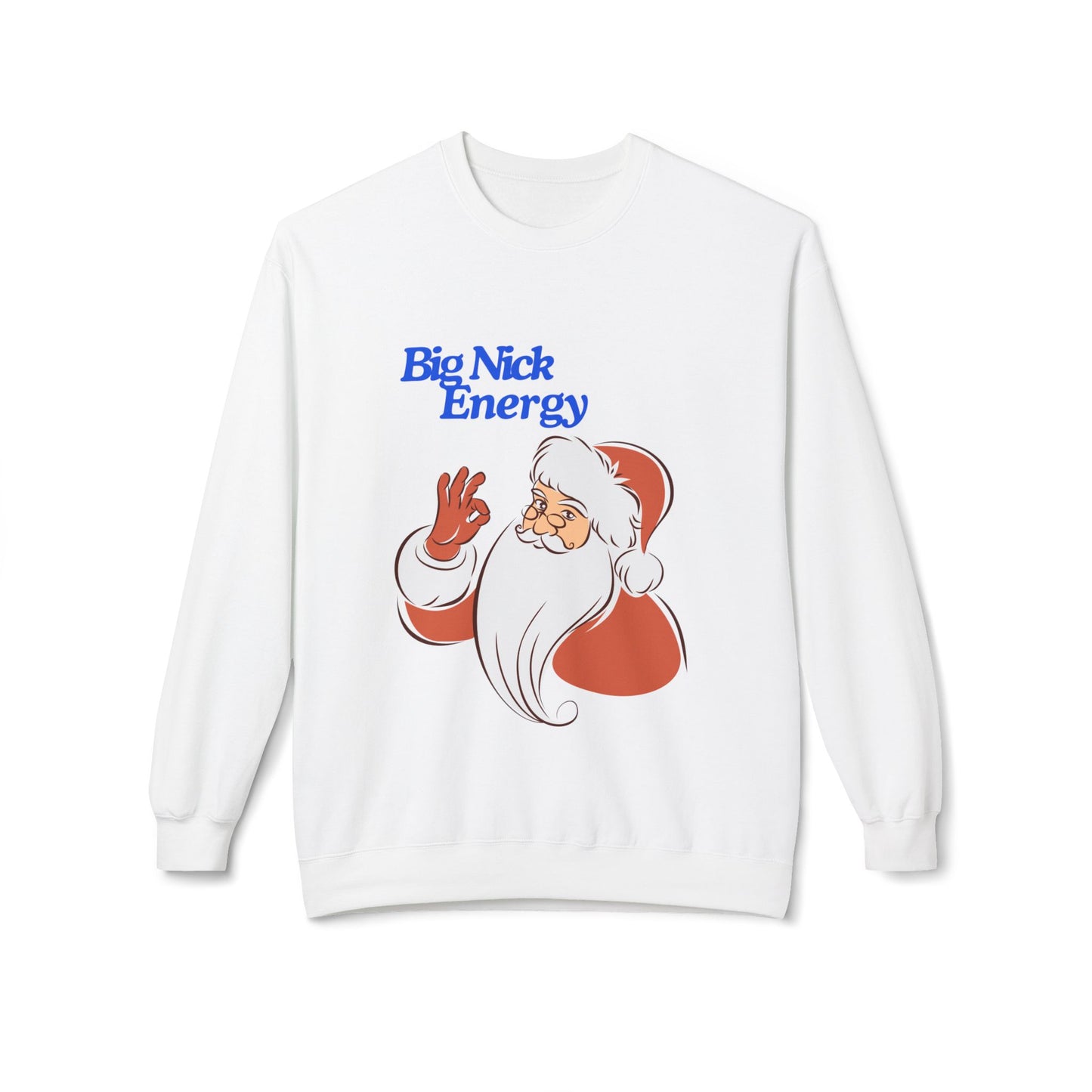 Friday Knights - Big Nick Energy Christmas Crewneck fleece Sweatshirt
