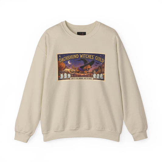 Friday Knights - Dachshund Witches’ Guild Crewneck Sweatshirt