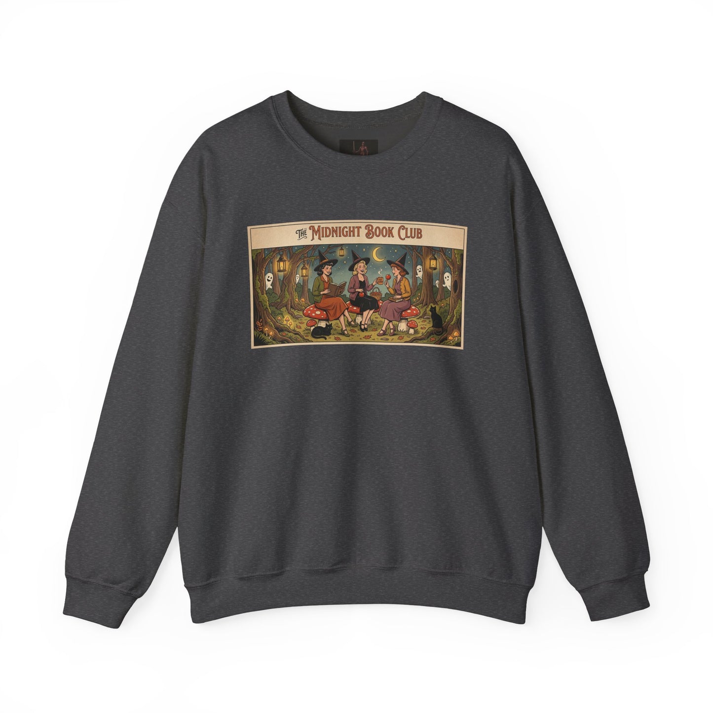 Friday Knights - Midnight Book Club Crewneck Sweatshirt