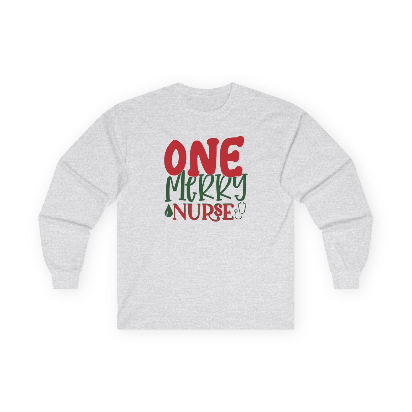 Friday Knights - One Merry Nurse Long Sleeve NON FLEECE