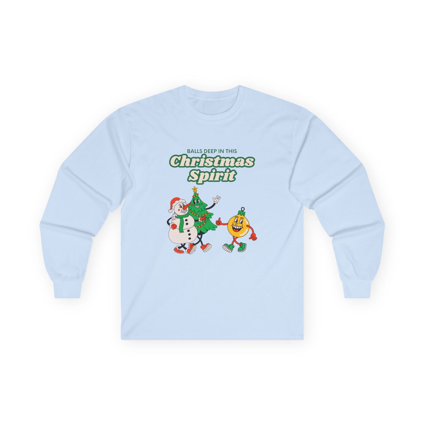 Friday Knights - Balls deep in the Christmas Spirit NONFLEECE sweater