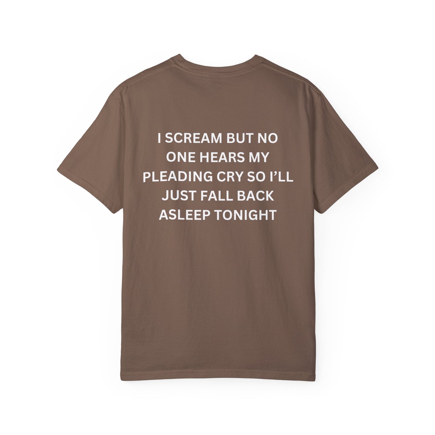 I scream but no on hears my cry