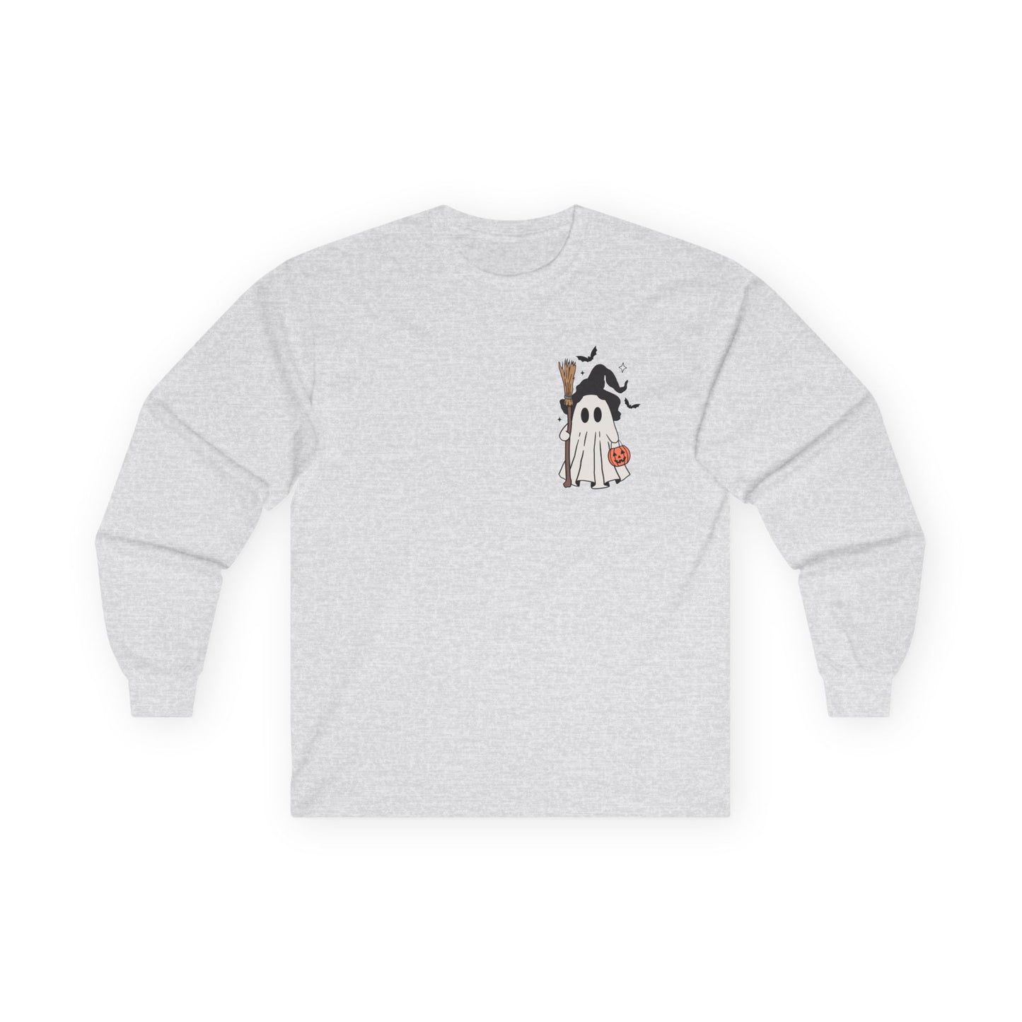 Ghost with Broom sweater