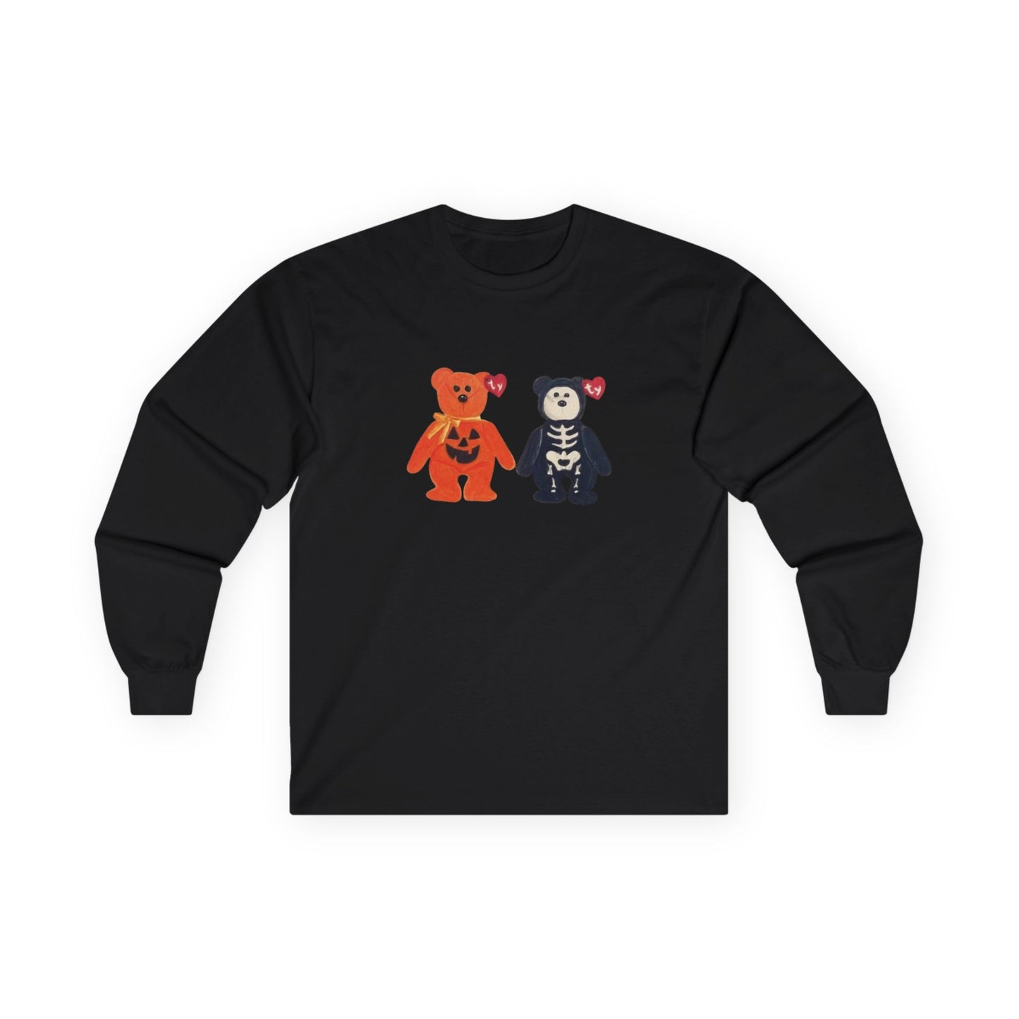 Halloween Bear Friends Long Sleeve Tee