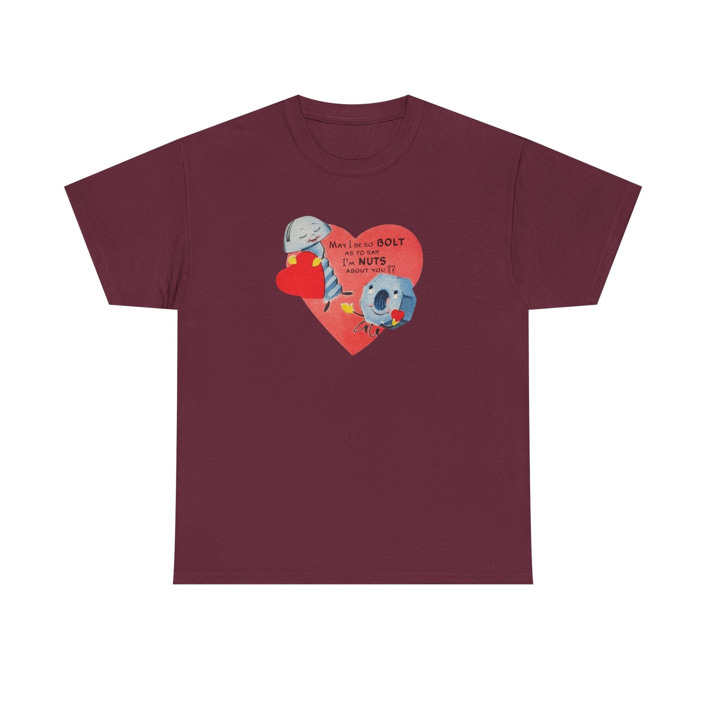Friday Knights - Vintage Valentine Bolt and Nut tee