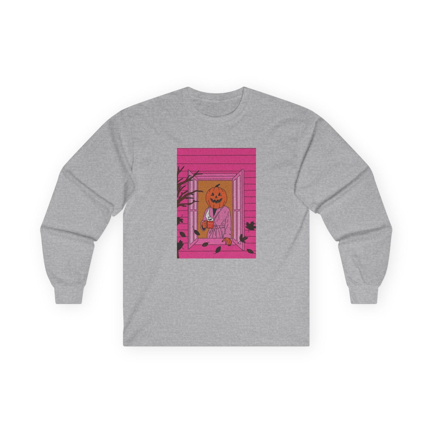 pink pumpkin sweater