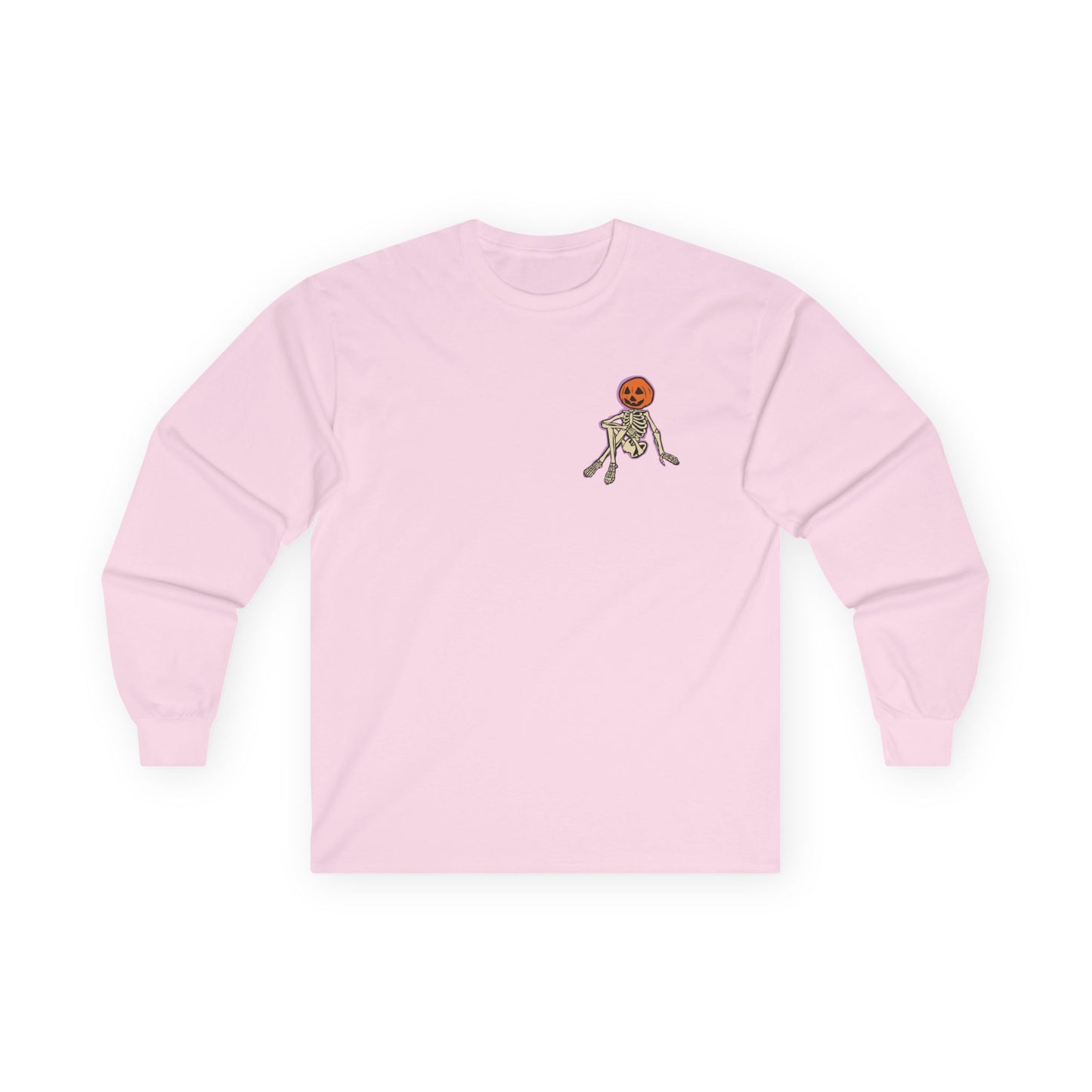 Spooky Skeleton pink arau sweater