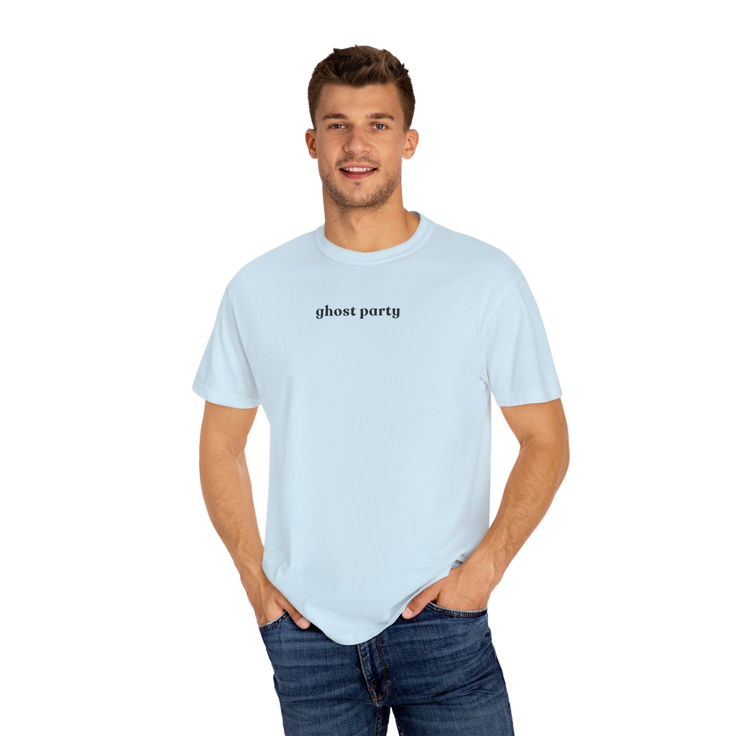 Ghost Party Blue Cross Back