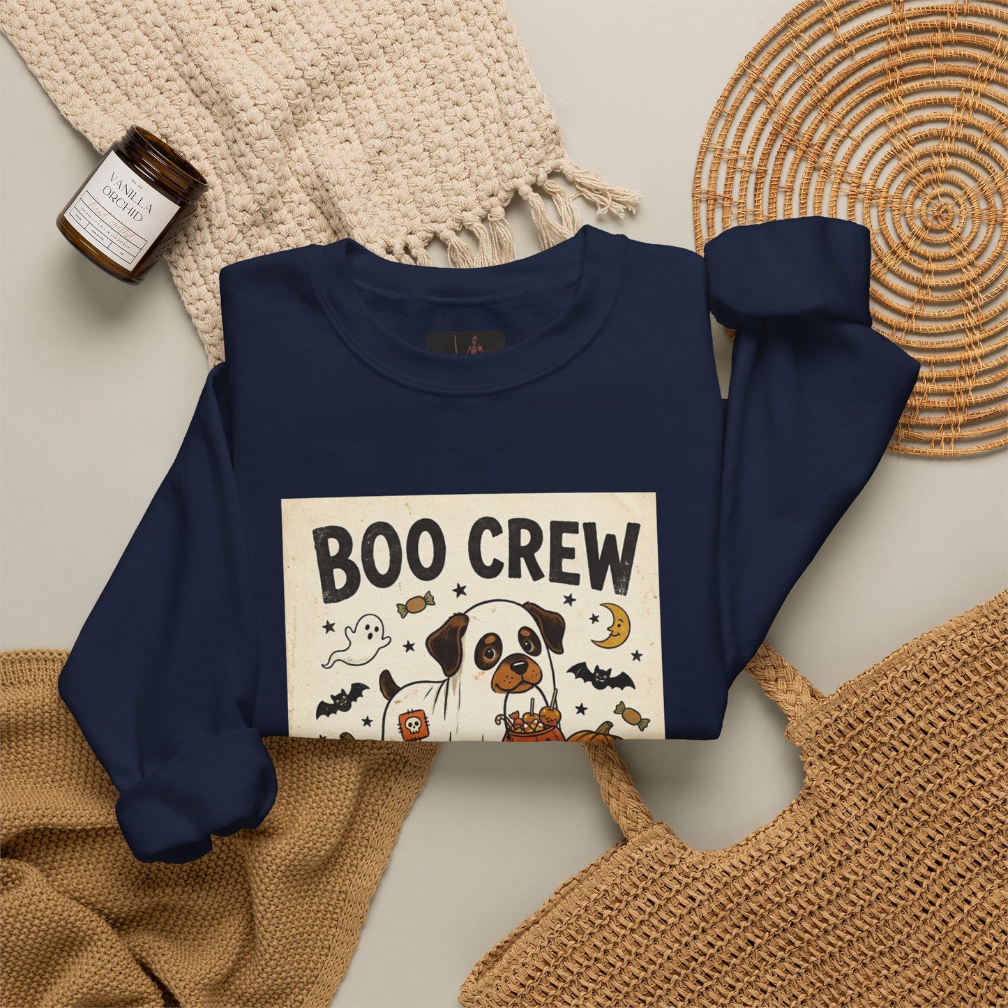Friday Knights- Boo Crew Halloween Sweatshirt
