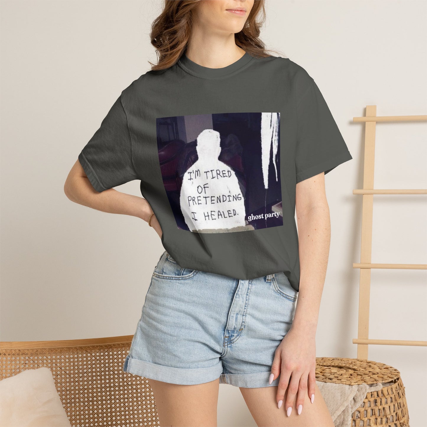 “I’m Tired of Pretending I Healed” Graphic Tee
