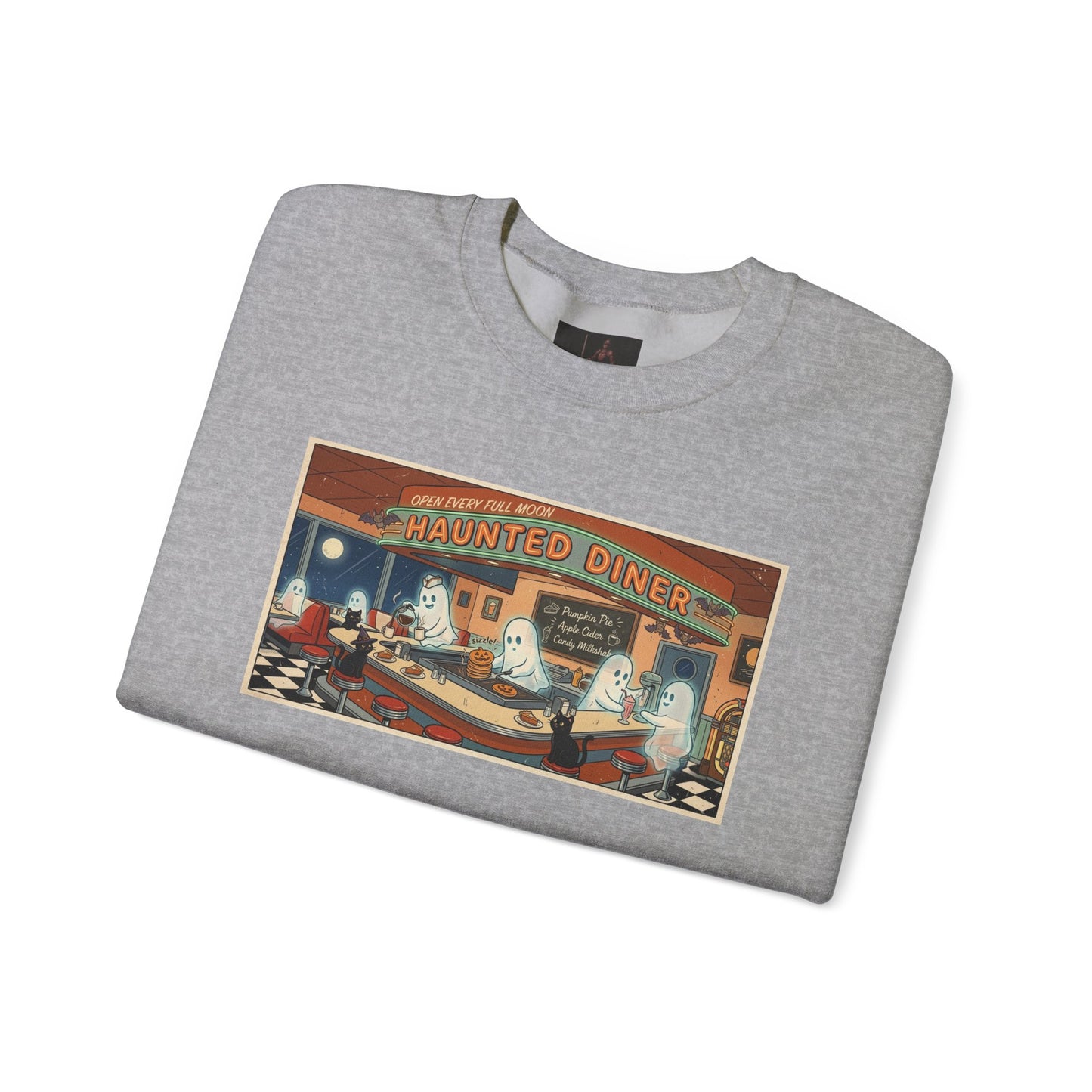 Friday Knights - Haunted Diner Crewneck Sweatshirt