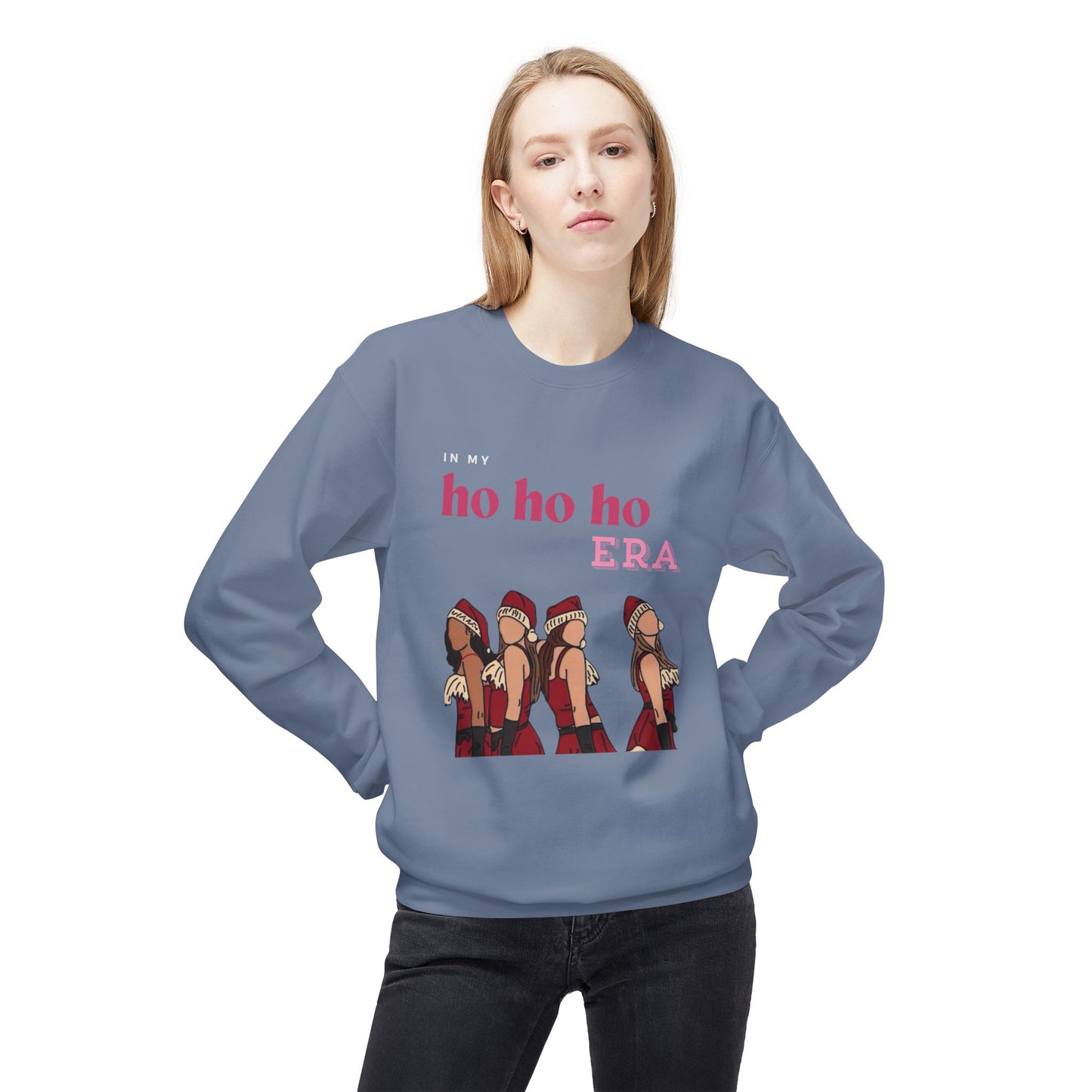 Friday Knights - In my ho ho ho era Fleece Crewneck Sweatshirt