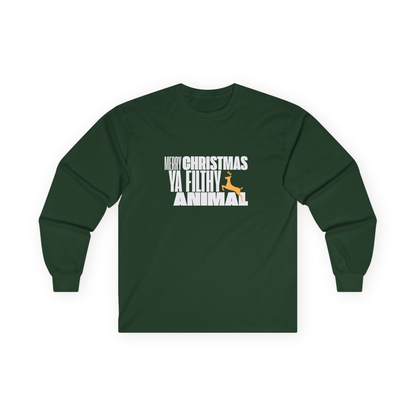 Friday Knights - 'Merry Christmas ya filthy animal' NONFLEECE sweater